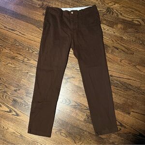 Urban Outfitters Skinny Fit Light Stretch Men’s Size 34X32 Brown Pants Preppy